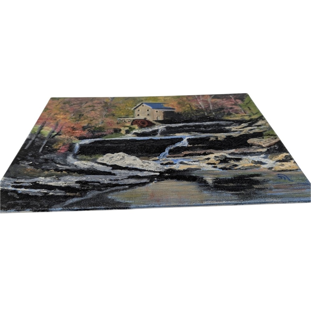 Original Oil Painting River West Arlington Vermont 2008 Signed Robert B Lantz - Picture 5 of 10